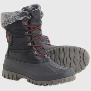 Storm By Cougar Cabot Boots -‎ NEW Womens Size 6 Black / Grey - #44736-TOP3
